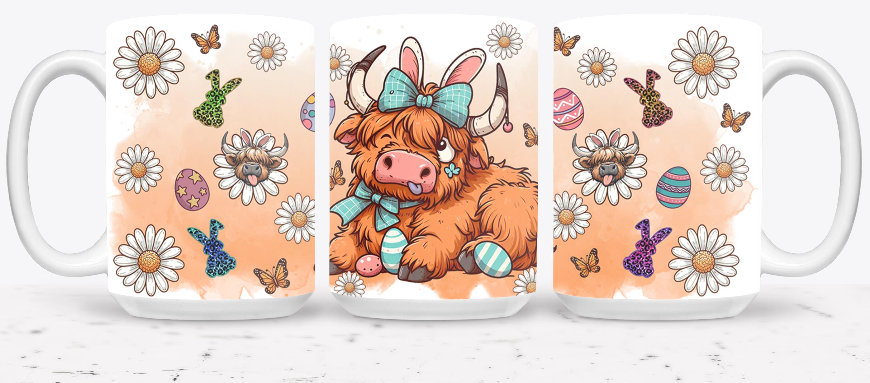 Highland Cow Easter-10371